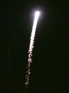 Close Proximity Pyrotechnics  silver lace comet